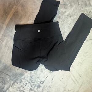 Lululemon All the Right Places cropped black leggings pant 4 women